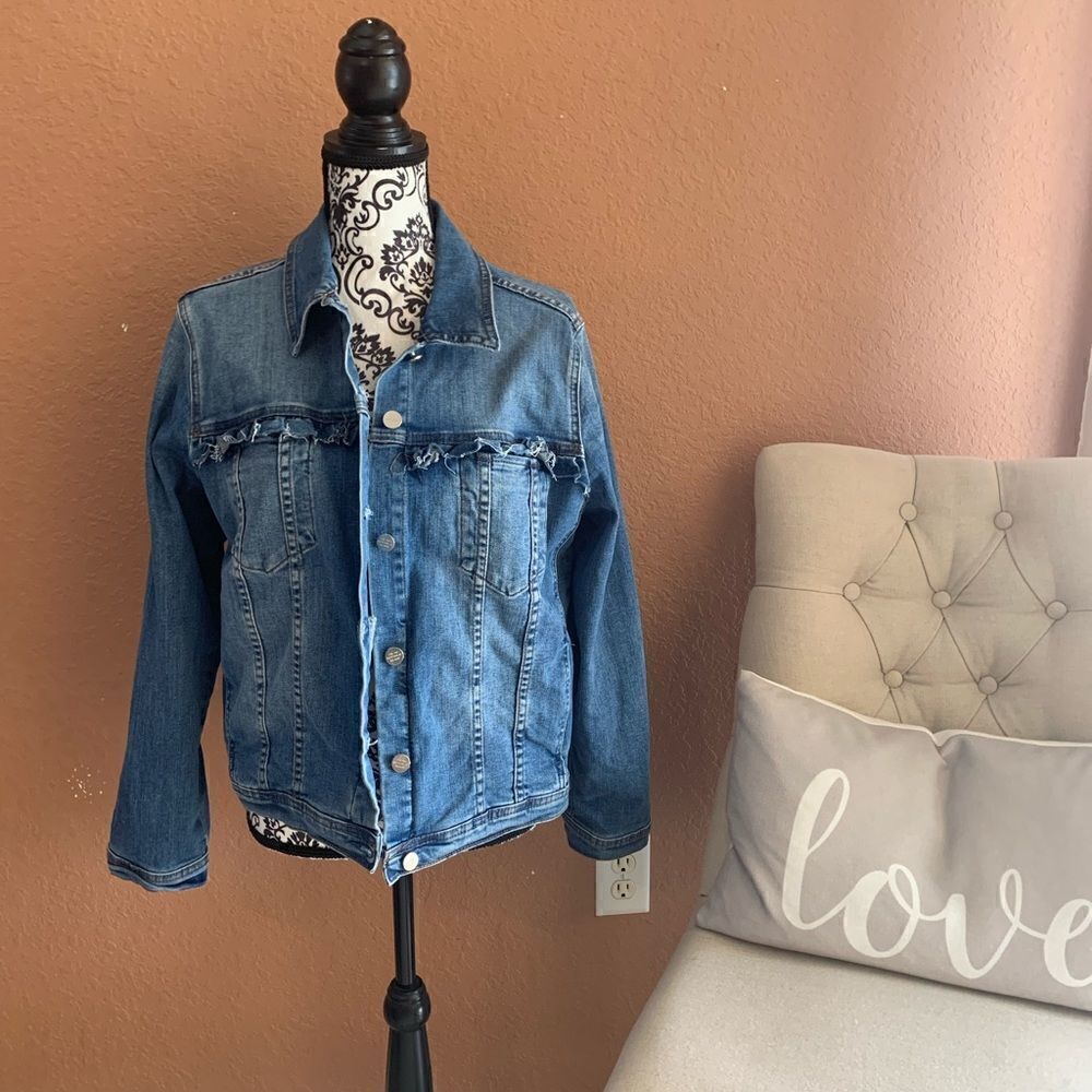 For the Republic Blue Jean jacket size L